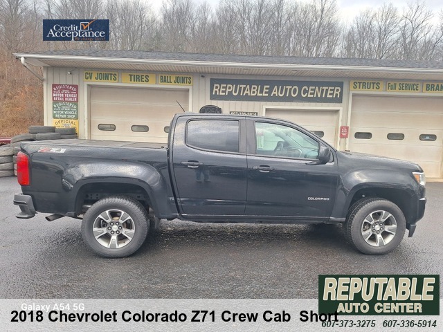 2018 Chevrolet Colorado Z71 Crew Cab  Short Box