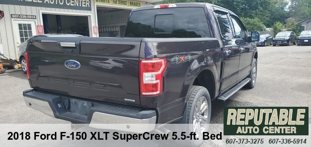 2018 Ford F-150 XLT SuperCrew 5.5-ft. Bed 
