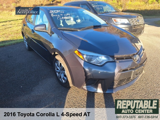 2016 Toyota Corolla L 4-Speed AT